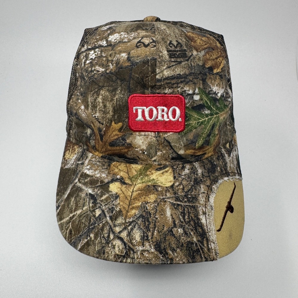 Toro RealTree Edge Camo Trucker Hat Reinders Mesh Back Adjustable Cap Mens